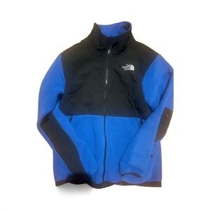 The North Face Denali Blue and Black Performance Fleece Jacket